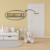 "Baby Changing Area" with Available / Occupied status - SMEDOR