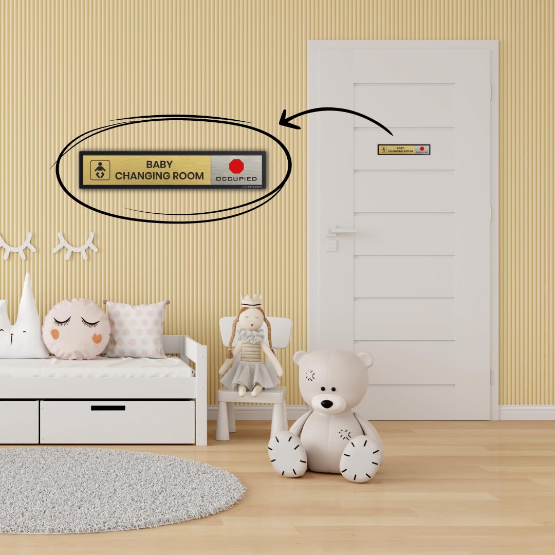 "Baby Changing Area" with Available / Occupied status - SMEDOR
