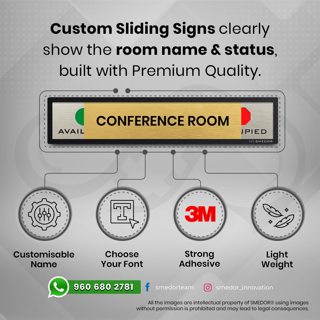 "Conference Room" with Available / Occupied status - SMEDOR