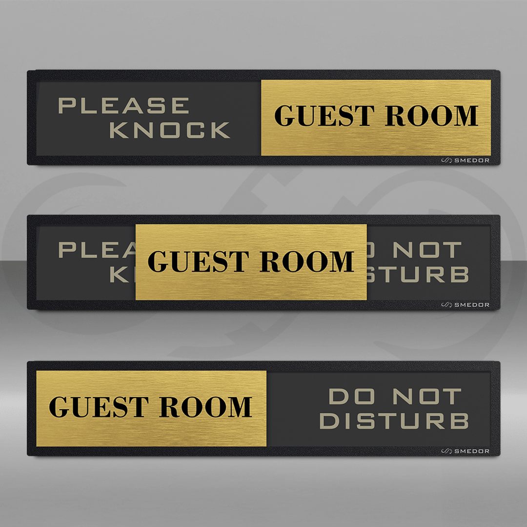 "DO NOT DISTURB / PLEASE KNOCK" status - SMEDOR