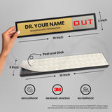 "YOUR NAME" with IN/OUT status - SMEDOR