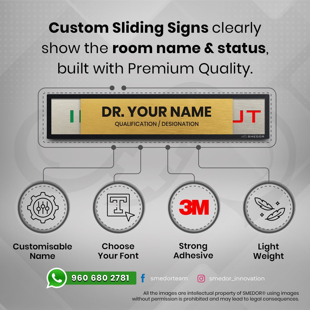 "YOUR NAME" with IN/OUT status - SMEDOR