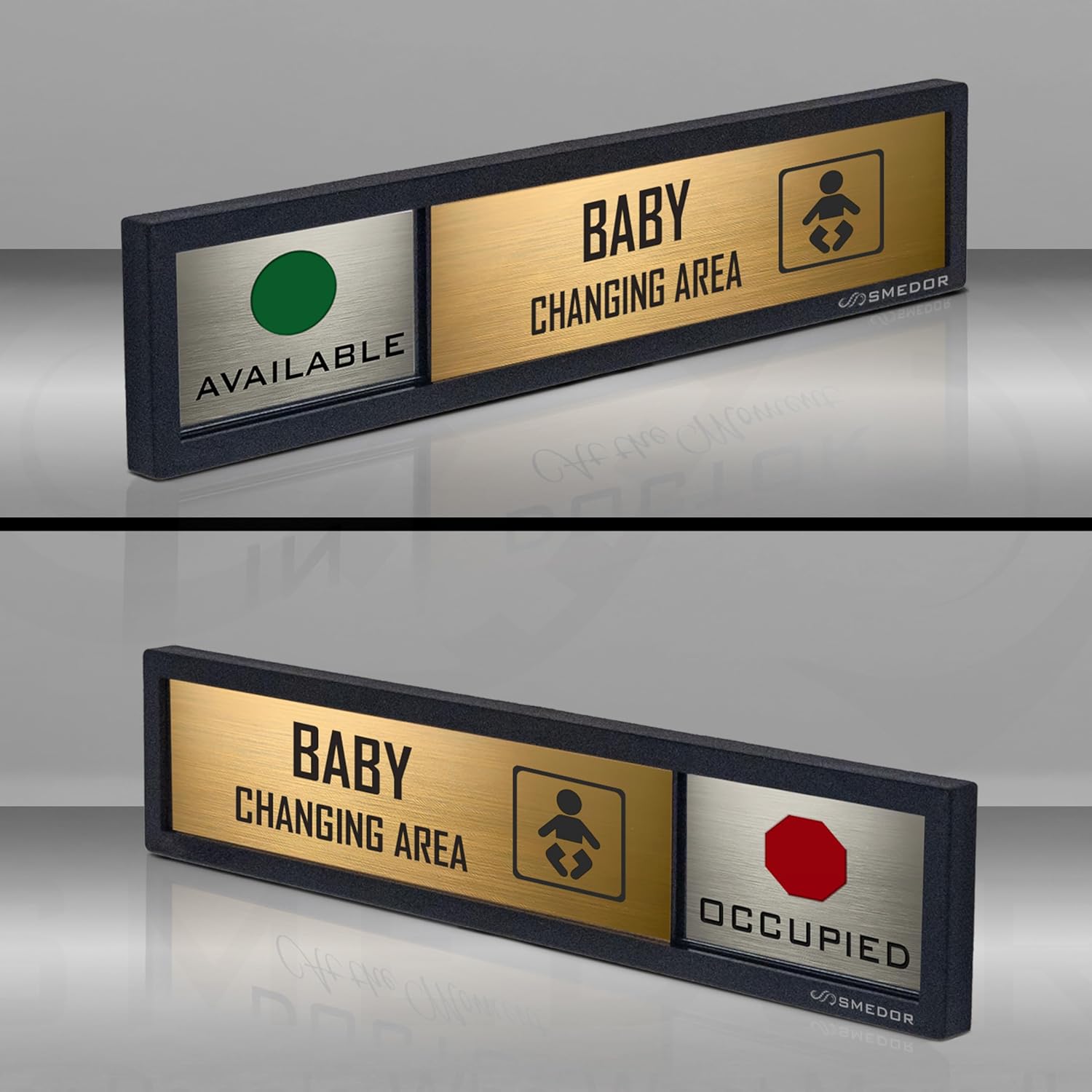 "Baby Changing Area" with Available / Occupied status - SMEDOR