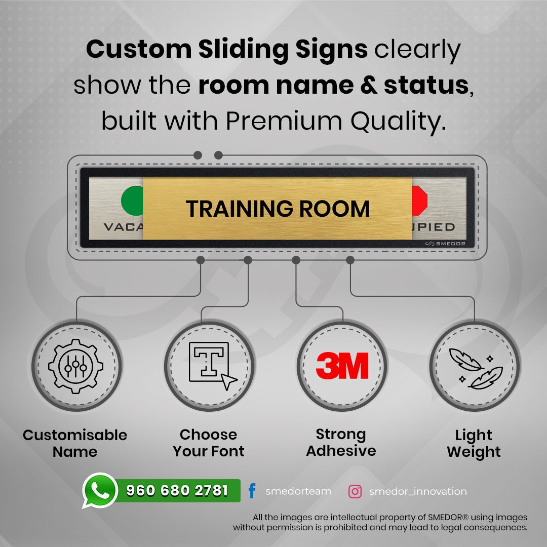 "Custom Name" with Vacant / Occupied status - SMEDOR