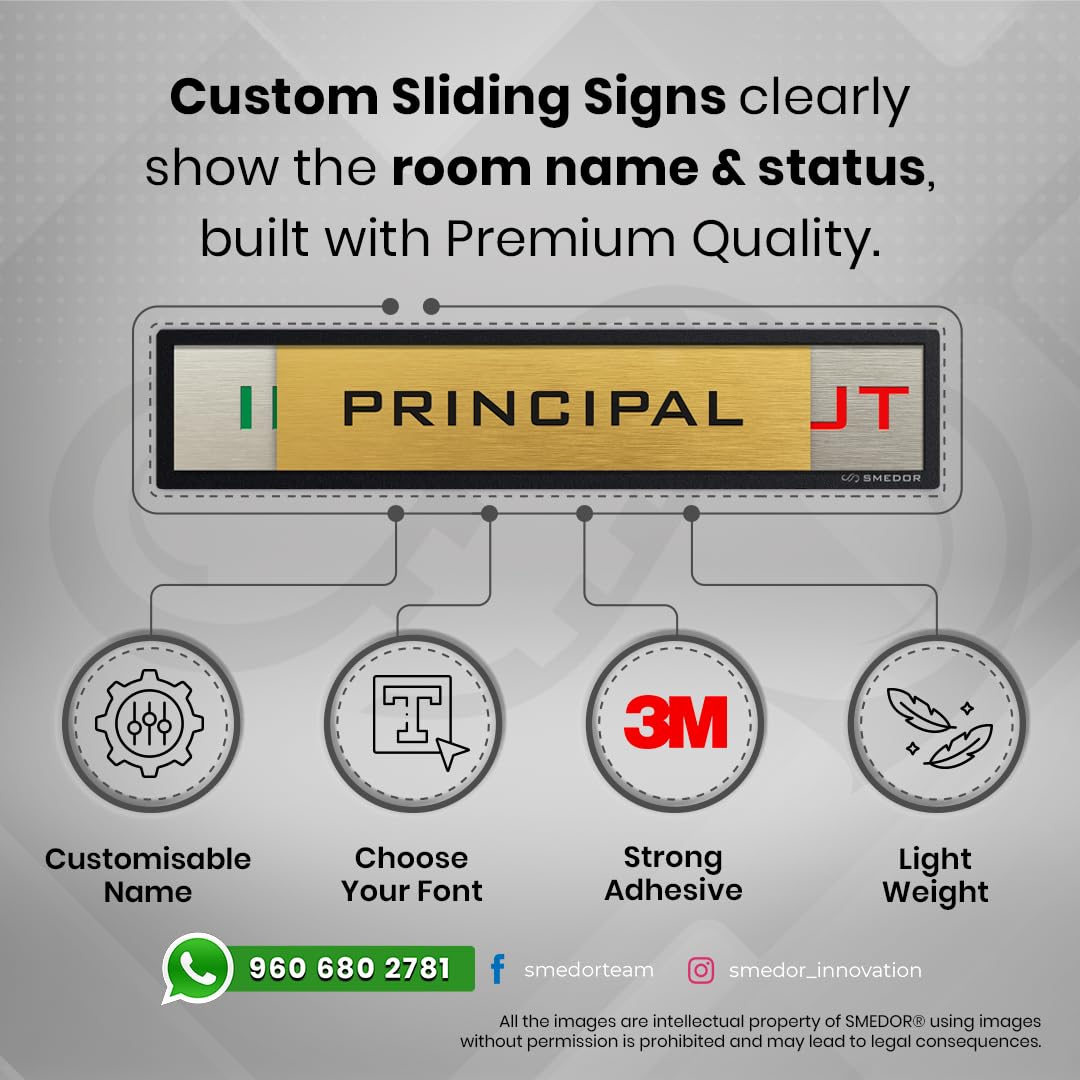 "Principal" with IN / OUT status - SMEDOR