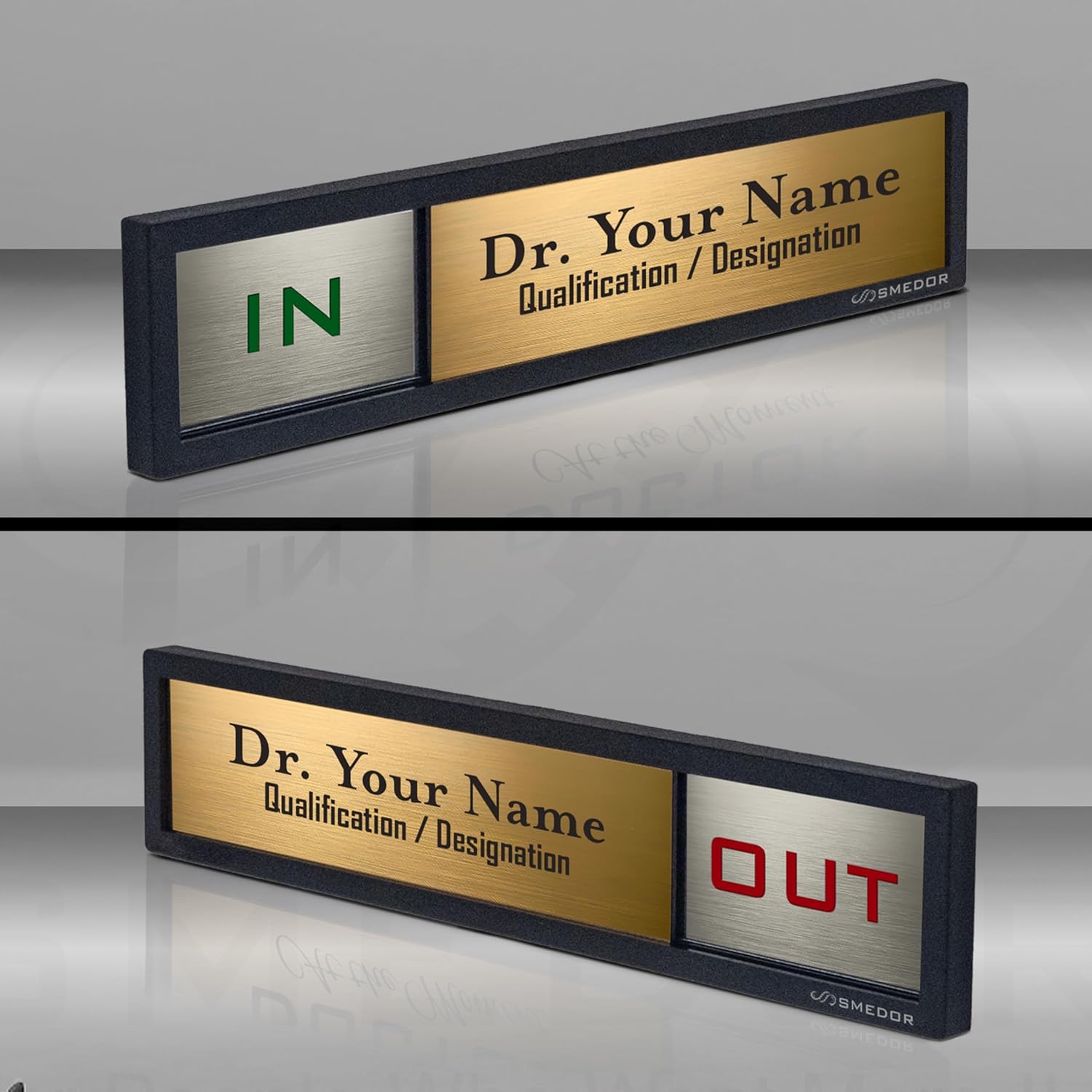 "YOUR NAME" with IN/OUT status - SMEDOR
